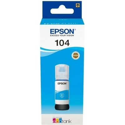 Epson 104 (C13T00P240) Inktcartridge Cyaan