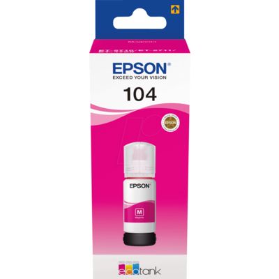 Epson 104 (C13T00P340) Inktcartridge Magenta