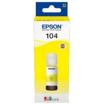 Epson 104 (C13T00P440) Inktcartridge Geel