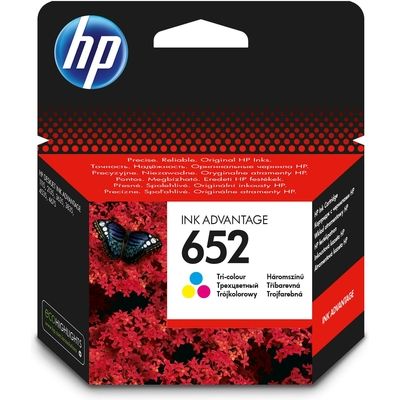 HP 652 (F6V24AE) Inktcartridge 3-kleuren