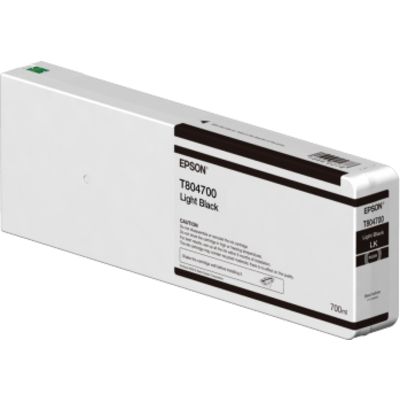 Epson T804 (T804700) Inktcartridge Licht-zwart