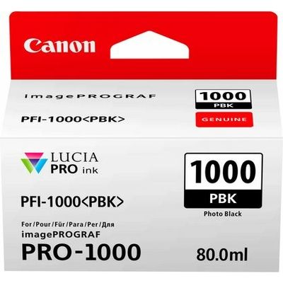 Canon PFI-1000PBK Inktcartridge Zwart