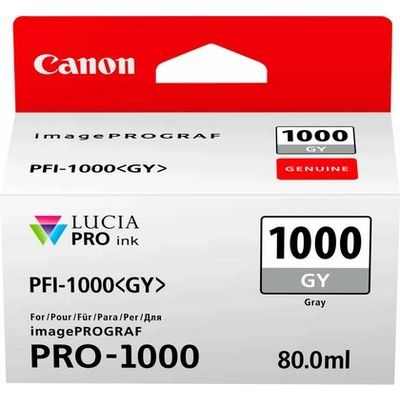 Canon PFI-1000GY Inktcartridge Grijs