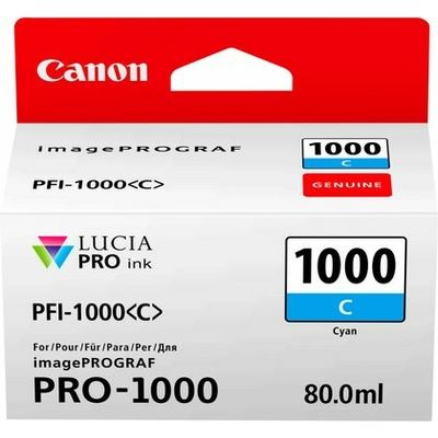 Canon PFI-1000C Inktcartridge Cyaan