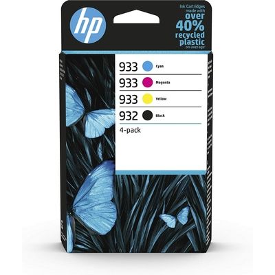 HP 932/933 (6ZC71AE) Inktcartridge Zwart + 3 kleuren Voordeelbundel