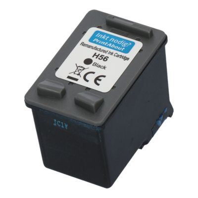 Huismerk HP 56 (C6656AE) Inktcartridge Zwart