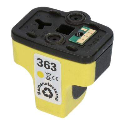 Huismerk HP 363 (C8773EE) Inktcartridge Geel