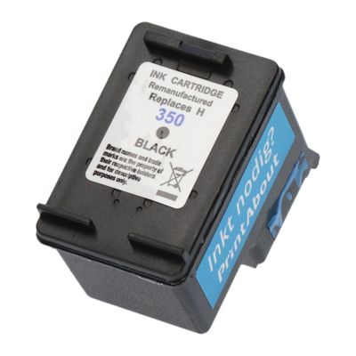 Huismerk HP 350XL (CB336EE) Inktcartridge Zwart Hoge capaciteit