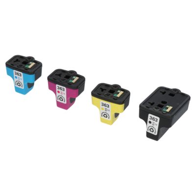 Huismerk HP 363 (C8721EE) Inktcartridge 4-kleuren Voordeelbundel