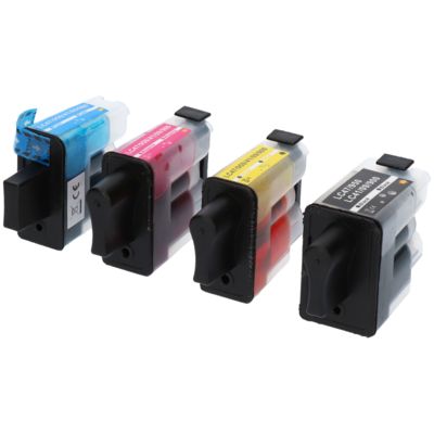 Huismerk Brother LC-900BK Inktcartridge 4-kleuren Voordeelbundel