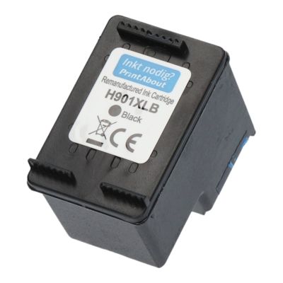 Huismerk HP 901XL (CC654AE) Inktcartridge Zwart Hoge capaciteit