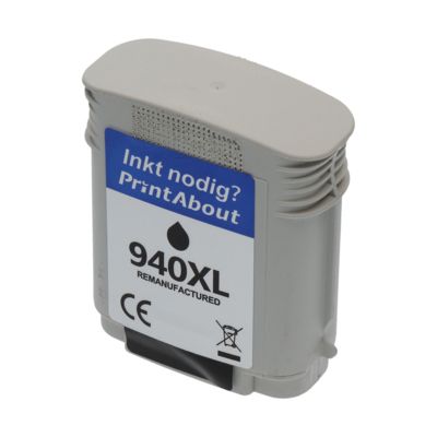 Huismerk HP 940XL (C4906AE) Inktcartridge Zwart Hoge capaciteit