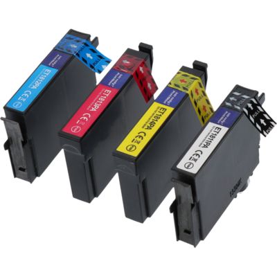 Huismerk Epson 18XL (T1816) Inktcartridge 4-kleuren Voordeelbundel Hoge capaciteit