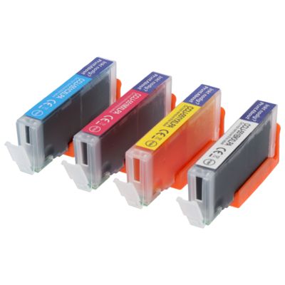 Huismerk Canon CLI-551 C/M/Y/BK XL Inktcartridge 4-kleuren Voordeelbundel Hoge capaciteit