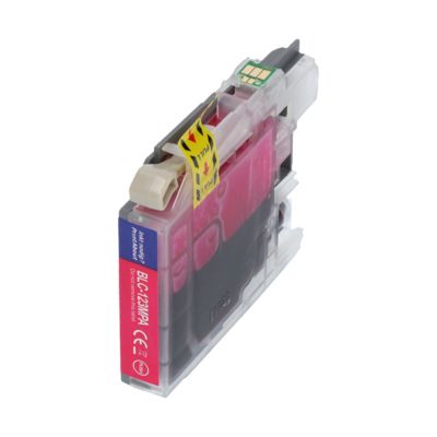 Huismerk Brother LC-123M Inktcartridge Magenta