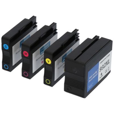 Huismerk HP 932XL / 933XL (C2P42AE) Inktcartridge 4-kleuren Voordeelbundel Hoge capaciteit