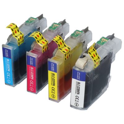 Huismerk Brother LC-223VALBP Inktcartridge 4-kleuren Voordeelbundel
