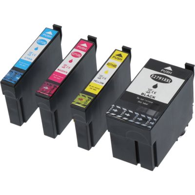 Huismerk Epson 27XXL (T2791/12/13/144010) Inktcartridge 4-kleuren Voordeelbundel Hoge capaciteit - 1133727