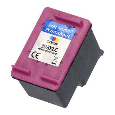 Huismerk HP 303XL (T6N03AE) Inktcartridge 3-kleuren